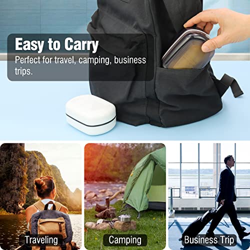 AIMAIAIMAI Travel Soap Container, Leakproof Soap Box, Travel Soap Holder with Removable Draining Layer, Portable Soap Case for Traveling, Camping, Gym (Black) - color: Black Style a