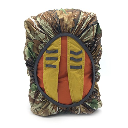 Waterproof Rucksack Cover Backpack Rain Cover 30L-100L for Travel Climbing Hiking (Leaf Camo, 70L-80L) - color: Leaf Camo, size: 70L-80L