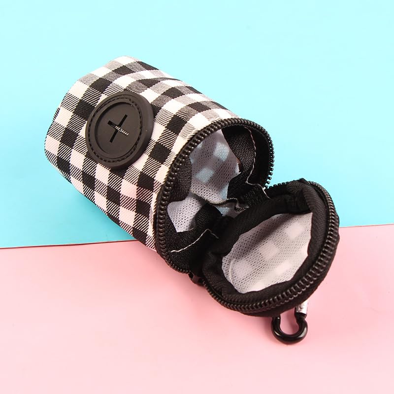 2PC Hanging Pet Dog Poop Bag Dispenser, Portable Dog Waste Bag Holder for Outdoor Training & Walking, Convenient Storage, No Battery Required