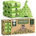 Pogi's Compostable Poop Bags – Leak-Proof, Extra-Large, Made with Plants – 9 Rolls (135 Bags) - size: 1 Count (Pack of 135)