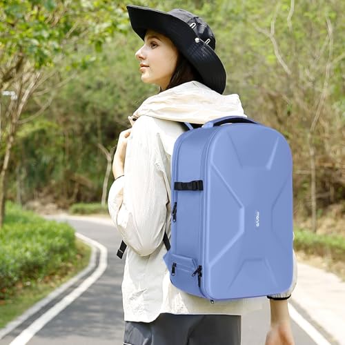 MOSISO Camera Backpack, DSLR/SLR/Mirrorless Photography Camera Bag - color: Slate Blue
