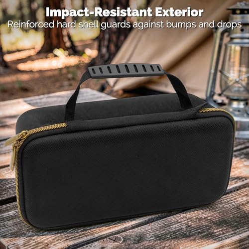 CASEMATIX Hard Travel Case Compatible with Dwarf Mini Smart Telescope and Smart Telescope Accessories - Includes Carry Case Only for Mini Digital Astronomy Equipment - color: Black