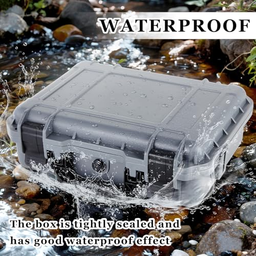 Relaxweex 11.3 x 8.7 x 4.2 Inch Hard Case, Grid Shell, Gray - color: Gray, size: 11.3 x 8.7 x 4.2 Inch, style: Grid Shell