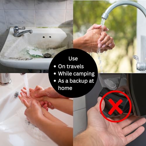 Taupe TSA Approved Clear Toiletry Bag Quart Size for 3-1-1 Liquids & Other Items + Paper Soap Sheets for Travel Comes in 1 Case with 50 Sheets