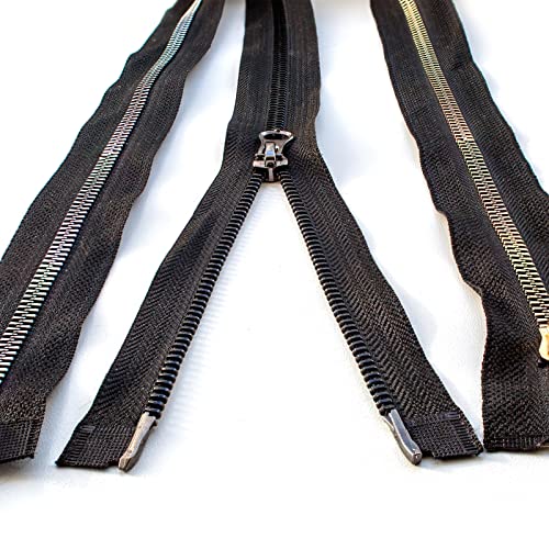 uxcell 20 Sets Double Open Zipper Repair Latch Kits, #10 Insert Pins for Jacket Coat Two-Way Separating Zippers, Gold Tone - color: Gold Tone, size: #10