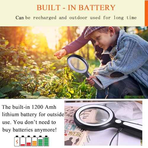 20X 30X Handheld Magnifier Loupe Magnifying Glass Coins Supplies - style: 20X 30X-3.4in