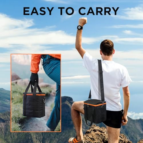 ENOFLO Power Station Storage Bag, Travel Carrying Storage Compatible with G120/G200 Power Station