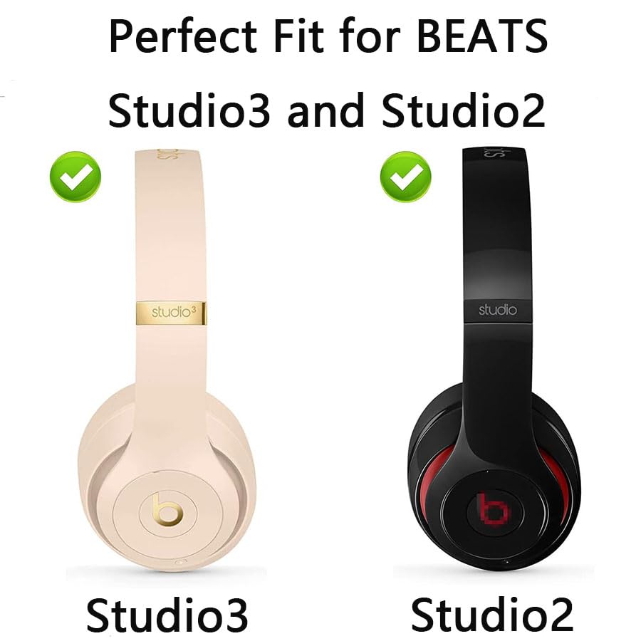 Headband Replacement for Studio 3 Parts-Repair Kit Compatible with Studio 3.0 Top Headband Accessories (Studio3-Desert Yellow) - color: Studio3-Desert Yellow