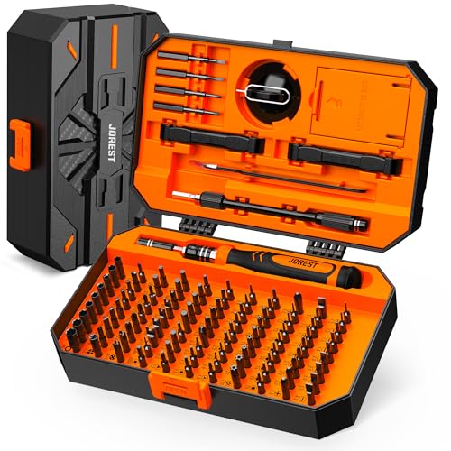 JOREST 115 in 1 Precision Screwdriver Set, Magnetic Electronics Tool Kit | Gifts for Men, Mini Repair Tool for iPhone, Macbook, PC, Laptop, Computer, Jewelers, PS5, Watch, Eyeglasses, Xbox, Switch - style: 115 in 1