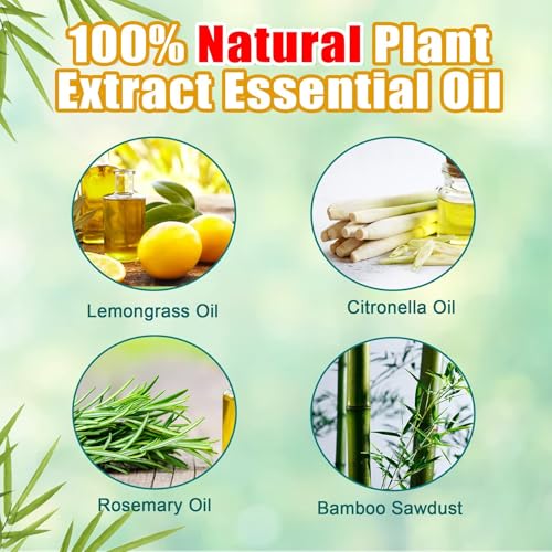 120 Pcs Mosquito Repellent, Citronella Oil Incense Sticks for Patio Camping - size: 1 Count (Pack of 120)