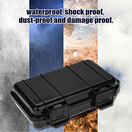 Dry Storage Box, 3 Types Survival Box Container Outdoor Shockproof Case Portable Storage Container for Camping Hiking Outdoor Activities - size: Exterior size of A: 170*110*48mm