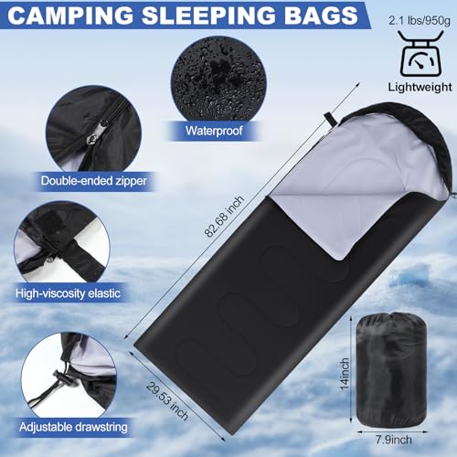 Chicingyou 8 Pcs Portable Emergency Thermal Blanket Camping Sleeping Bag Solar Rechargeable Flashlight Emergency Safety Whistle Gloves Scarf Socks Beanie Set for Camping Hiking Travel Hunting (Green) - color: Green