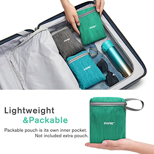 G4Free 10L/15L Hiking Backpack Lightweight Packable Hiking Daypack Small Travel Outdoor Foldable Shoulder Bag - color: Green, size: 10L