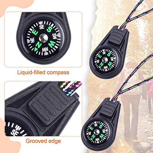 10/25/50/100 Pack Compass for Kids Mini Compasses Bulk Kids Toy Compass for Party Favor/Hiking/Scout Classroom Learning Directions - color: 50PCS Black
