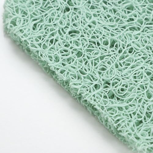 Snowkingdom 4 Pack Green Soap Saver Draining Lift Pad 2.9" x 4.5" PVC Non-BPA Non-Slip Durable - color: Green