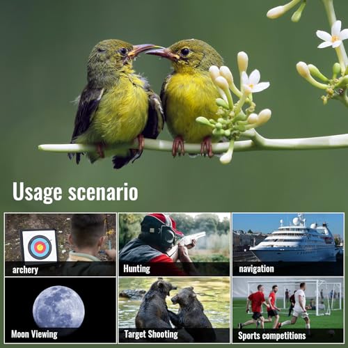 25-75x70 Spotting Scope - Spotter Scopes with Tripod Phone Adapter Waterproof HD Scope for Bird Watching Wildlife Scenery - size: 25-75x70