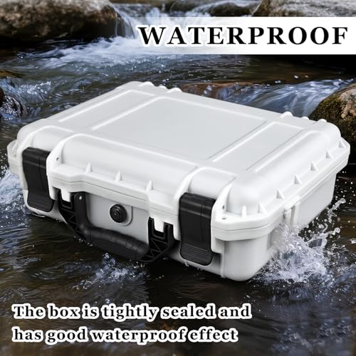 Relaxweex 8.5 x 6.5 x 3.7 Inch Hard Case, Grid Shell, White - color: White, size: 8.5 x 6.5 x 3.7 Inch, style: Grid Shell