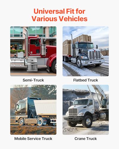 VEVOR Semi-Truck Step Tool Box, 18" x 27.5" x 25.4" Heavy Duty Aluminum Toolbox Side Mount, Waterproof Side Storage Saddle Step Box with T-Handle Lock & Keys for Semi Trucks, Flatbed Trailers - size: 18 x 27.5 x 25.4 inch