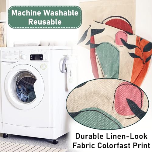 2PCS Boho Plastic Bag Holder for Kitchen Essentials, Reusable Hanging Grocery Bag Organizer, Washable Large Grocery Trash Garbage Bags Storage Dispenser Boho Kitchen Decor-06 - style: Boho 06