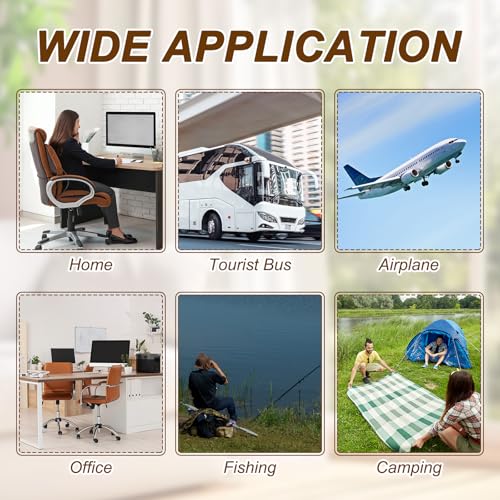 PATIKIL Travel Foot Rest, Portable Airplane Footrest with Handbag Function Lightweight Foldable Foot Stool to Relieve Back & Knee Pain for Long Flight Outdoor Camping, Dark & Pale Green - color: Dark Green, Pale Green