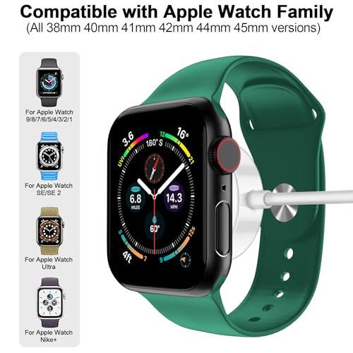 𝟐𝟎𝟐𝟔 𝐔𝐩𝐠𝐫𝐚𝐝𝐞𝐝 for Apple Watch Charger Magnetic Fast Charging Cable [Portable] Magnetic Wireless Charging Compatible with iWatch Series Ultra/9/8/7/6/SE/SE2/5/4/3/2-[1.2M] White - color: A-White, size: 1.2M