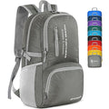 ZOMAKE Lightweight Packable Backpack, Water Resistant Foldable Daypack 35L - color: Dimgray, size: 35L