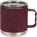 FIFTY/FIFTY 15oz - Brick Red Speckled Camp Mug with Slide Lid | camping-cooking-utensils - color: Brick Red Speckled