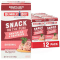 Bumble Bee Snack On The Run! Ham Salad Kit (Pack of 12) - size: 3.5 Ounce (Pack of 12)