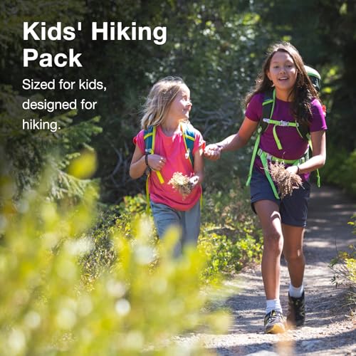 Osprey HydraJet 12L Kids' Hiking Pack with Hydraulics Reservoir, Green OS - color: Green Canopy