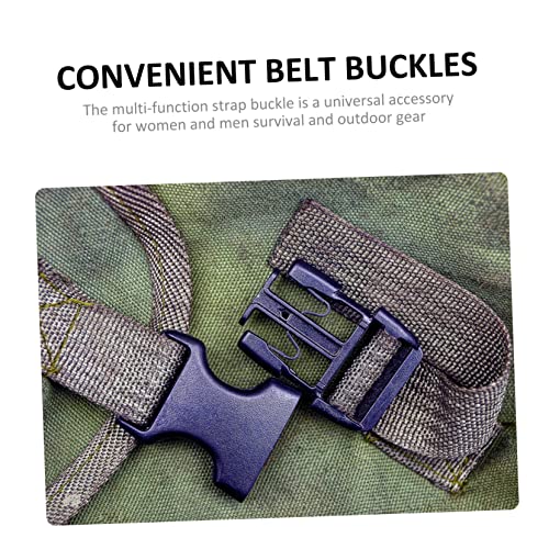 EXCEART Backpack Replacement Buckle Detachable Side Release Buckle Clips Pom Backpack Buckles for Hiking Baby Bag Sports Gear 2.75 X 1.49 X 2.12 in 6 Pack