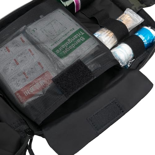 EXCELLENT ELITE SPANKER Rip Away Tactical Medical Pouch First Aid IFAK Pouch Utility EMT Pouch - color: Multicam Black