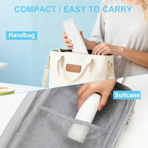 Travel Toothbrush and Toothpaste Case,Portable Tooth Brush Holder,Large White Toothbrush Container with Mouthwash Cup,2 in 1 Toothbrush Organizer for Traveling,Camping,School,Home - color: White