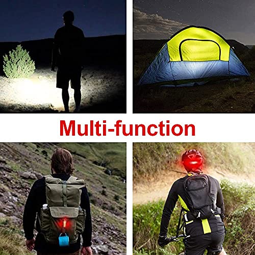 1200 Lumens Bike Lights for Night Riding,Super Bright Bike Lights Front and Back,USB Rechargeable Bicycle Light,3 LED Bike Headlight with Power Bank Function,IPX5 Waterproof,3+5 Light Modes