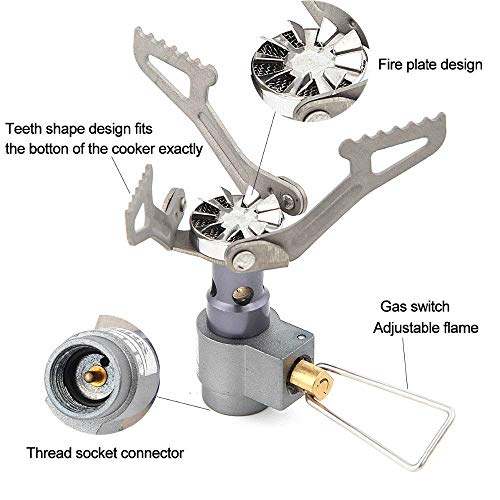 BRS 26g Stove Ultralight BRS-3000T Titanium Alloy Stove Camping Gas Stoves Outdoor Stove Gas Stove Gas Stove Miniature Portable Picnic
