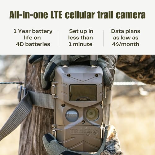 Cuddeback Tracks LTC-2A LTE Cellular Trail Camera, 1 Pack - style: Tracks IR Camera