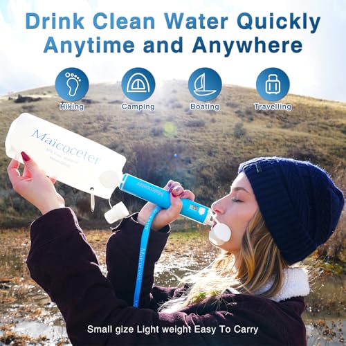 Membrance Replacement (4 Pack) for Water Filter Straw - style: 4 Pack for Water FilterStraw