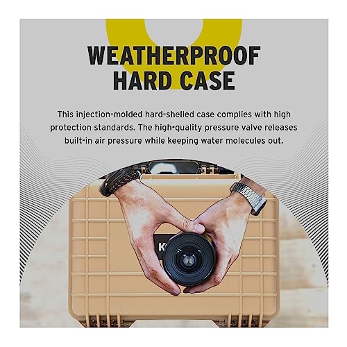Weatherproof Hard Case 18 x 14 x 7 Inch | Customizable foam
