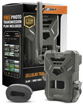 SPYPOINT Flex G-36 Cellular Trail Camera, 36MP Photos and 1080p Videos w/Sound, GPS Enabled, Dual-Sim LTE Connectivity, 100' Flash & Detection Range - size: Pack of 1, style: FLEX-G36