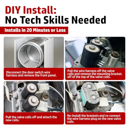 279834 Dryer Gas Valve Ignition Solenoid Coil Kit 694540