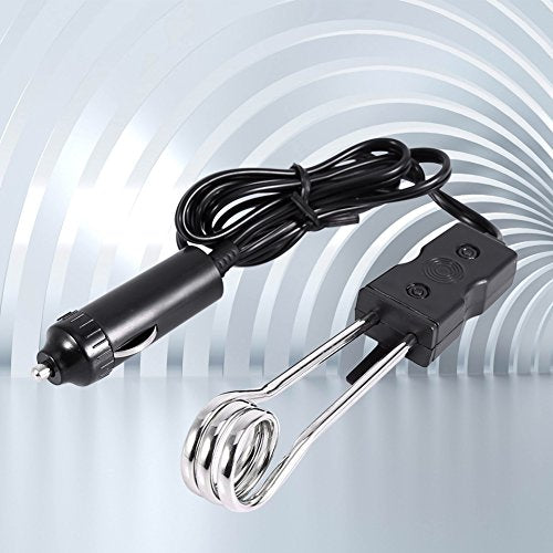 Fdit Portable 12V /24V Car Immersion Heater Car Auto Cup Mug Water Heater Kettle Tea Coffe Soup Drinks Auto Electric Heater(2#)