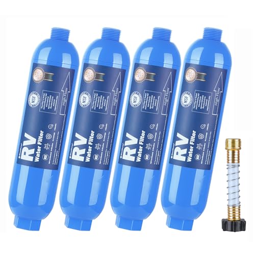SheeChung RV Water Filter, 4 Pack Camper Water Filter, NSF Certified - size: 4 Pack