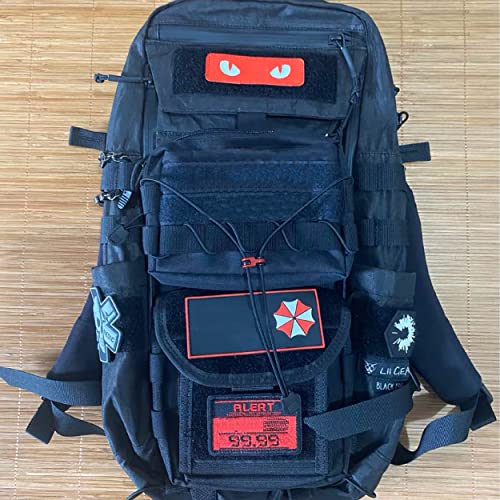 Azarxis Molle Pouches, Tactical Compact EDC Small Utility Pouch Waist Bags Sundries Storage Admin Organize Gear Gadget for Military Backpack - color: #05 Black - 4.53"x6.49"