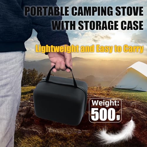 Propane Camping Stove with Carrying Case & Ignition Portable Gas Stove for Outdoor Camping BBQ Hiking - style: Infrared Burner