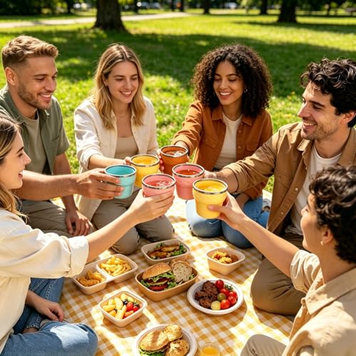 Collapsible Travel Cup 7oz Silicone Foldable Water Cup, Cute Ice Cream Cone Shape, Macaron Colors, BPA-Free with Lid - Portable Drinking Cup for Camping, Hiking & Outdoor Travel (Cream Color) - color: Cream Color