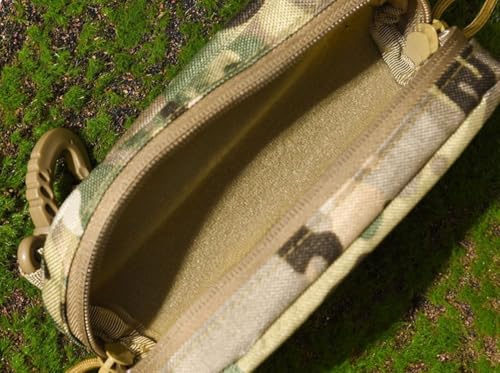 Tactical MOLLE Protective Eyeglass Case Military Sunglasses Storage Box - color: camo
