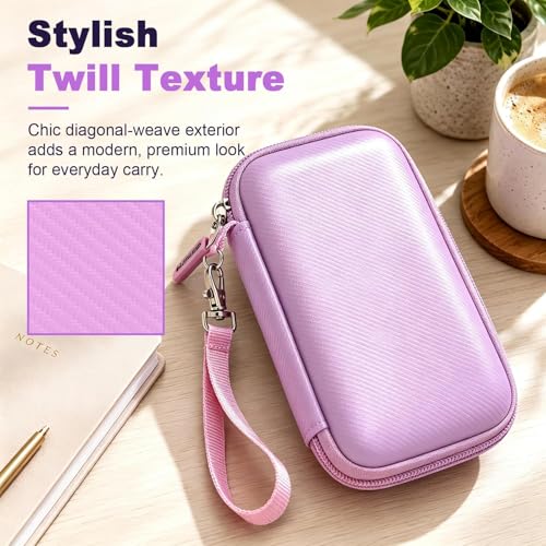 Power Bank Case for Anker MagGo 633/622/621/321 Portable Charger, Box Only - color: Lilac Purple, size: Medium