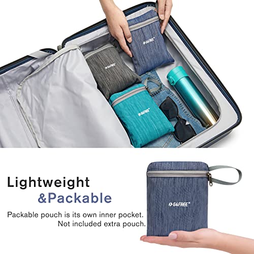 G4Free 10L/15L Hiking Backpack Lightweight Packable Hiking Daypack Small Travel Outdoor Foldable Shoulder Bag - color: Grey, size: 15L