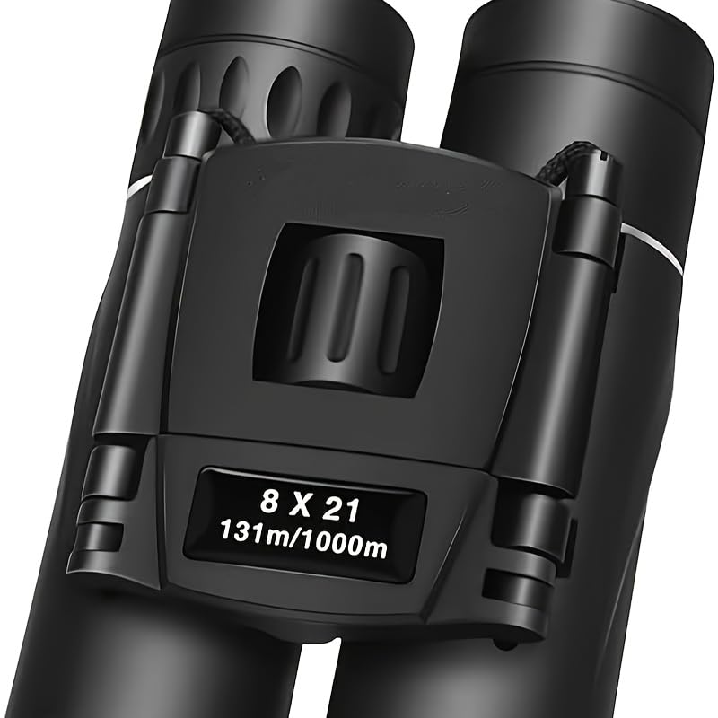 1 mini Portable Binoculars with Mobile Phone Adapter, Compact and Portable, Suitable for Bird Watching, Concerts, theaters, Travel and Various