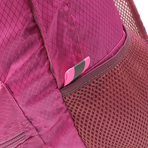 25L Backpack Packable Foldable Ultra Lightweight Water Resistant Durable Camping Travel Hiking Daypack for Men Women (Pink) - color: Pink