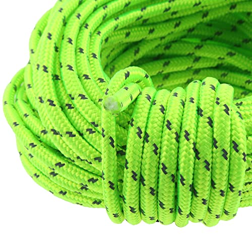 DGZZI 5mm 16.4 Yard Outdoor Camping Luminous Rope Tent Rope Camping Cord Paracord 49 Feet Clothesline